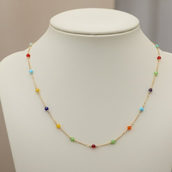 "Minimalist Necklace Chain, Elegant Jewelry for Women & Girls | MLCRC1045 - Picture 3 of 6